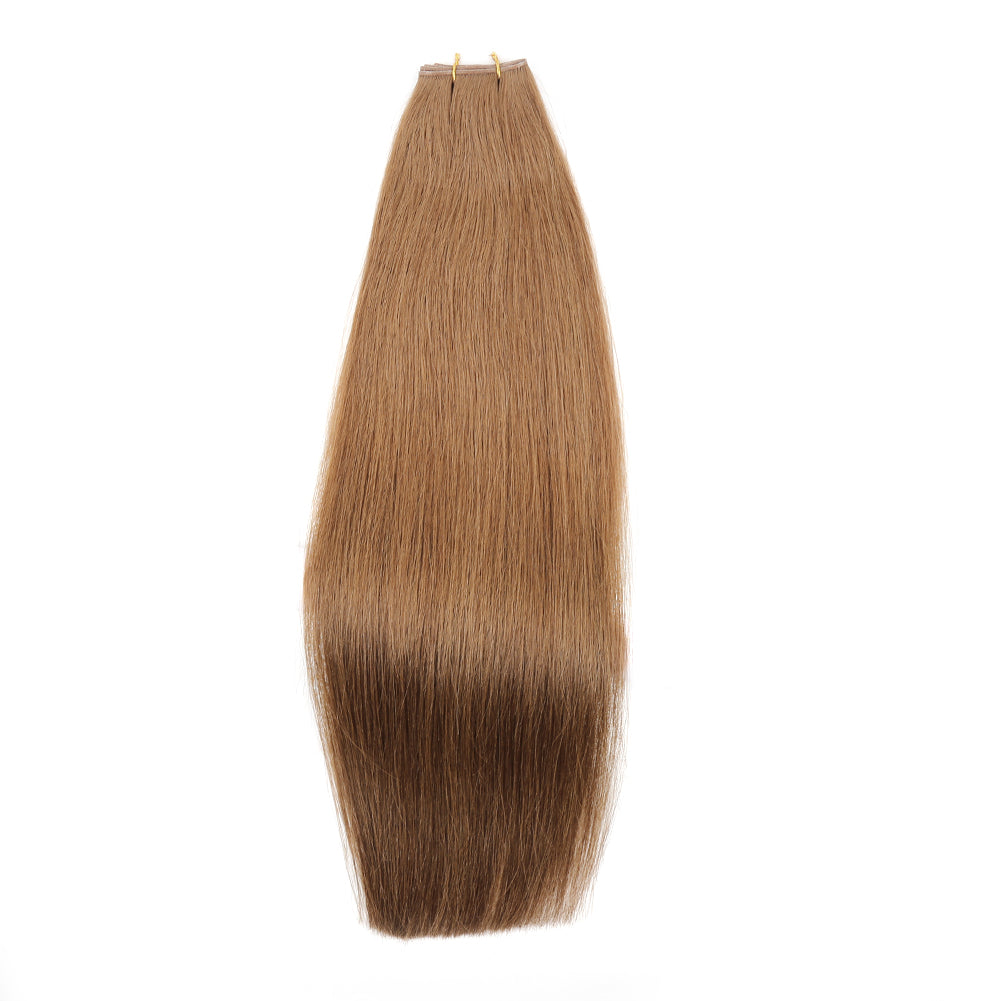 Dark Color Hand-Tied Luxury Genius Hair Weft