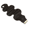 PU Tape In Hair Extensions Body Wave
