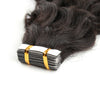PU Tape In Hair Extensions Curly Wave