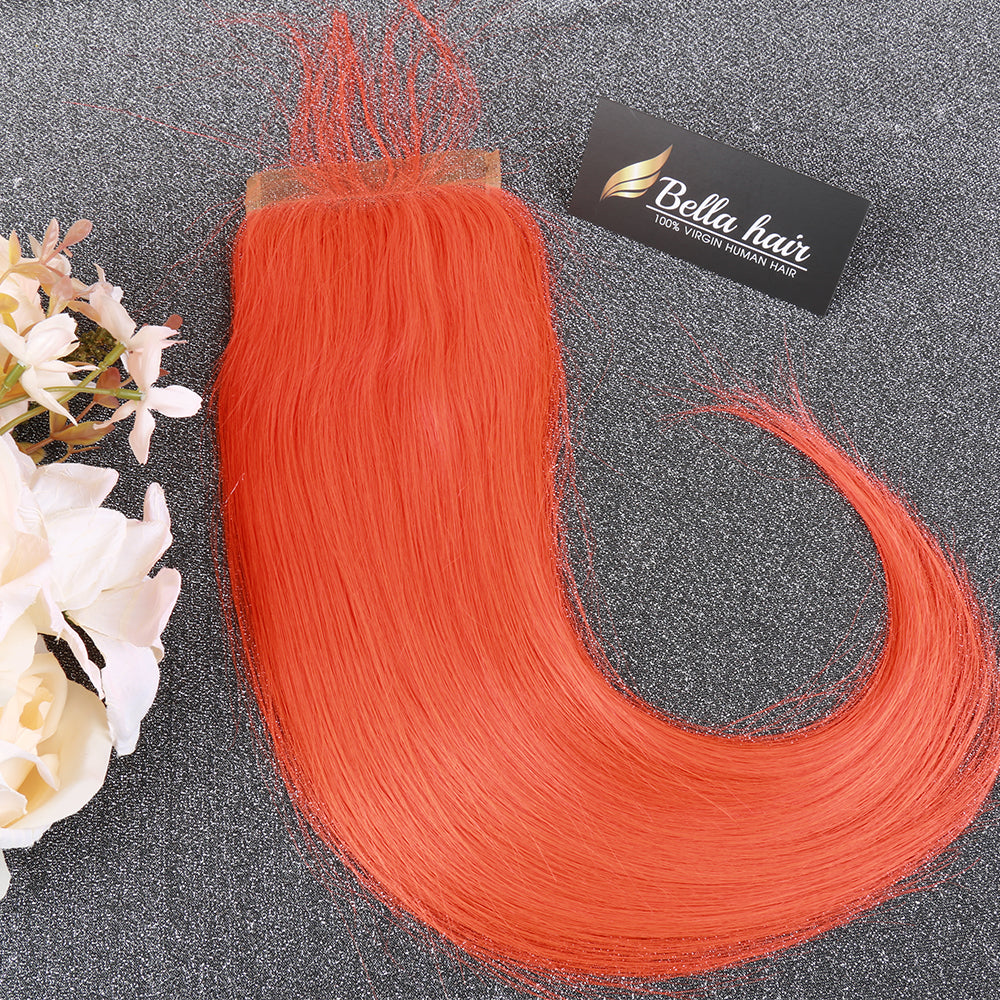 Lace Closure Virgin Hair Red - Bella Hair