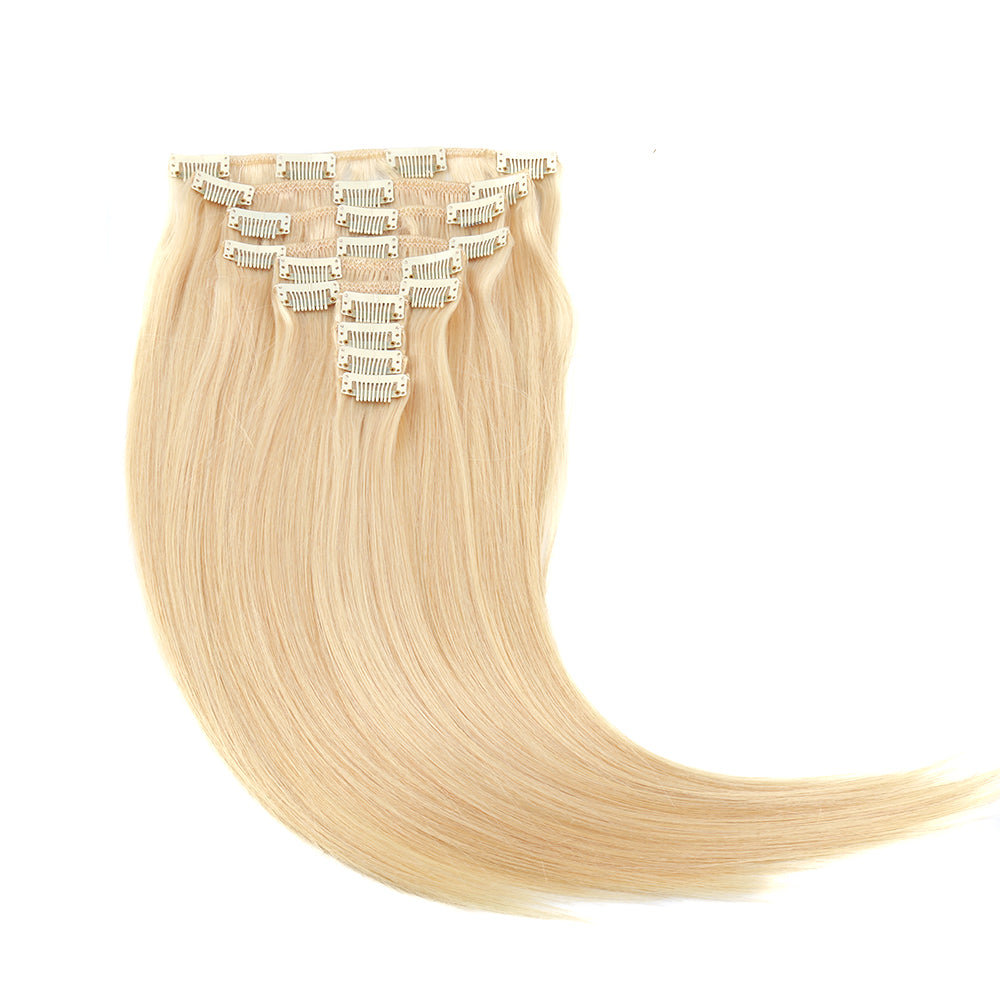 613 Blonde 160G Clip-In Hair Extensions Wholesale