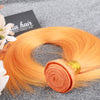 On Sale Orange Straight Hair Bundles - Bella Hair