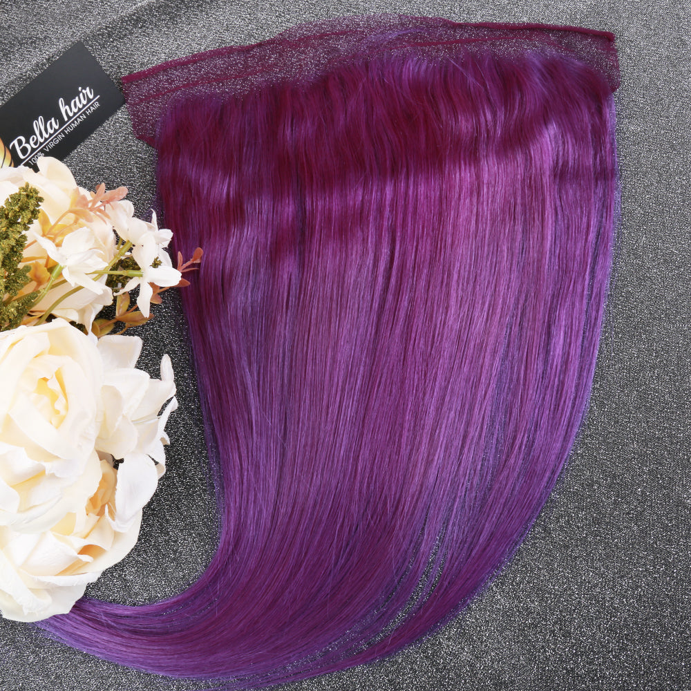Purple Color Frontal