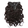 Natural Black 160G Clip-In Hair Extensions Body Wave