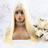 200% Density 613 Blonde 13x6 Full Frontal Lace Wig Straight