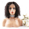 4*4 Closure Glueless Bob Wig Curly Wave