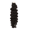 PU Tape In Hair Extensions Deep Wave