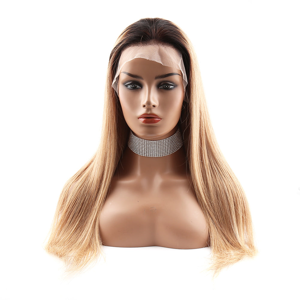 #T1B/27 Lace Front Wig High Light Color Wig Straight