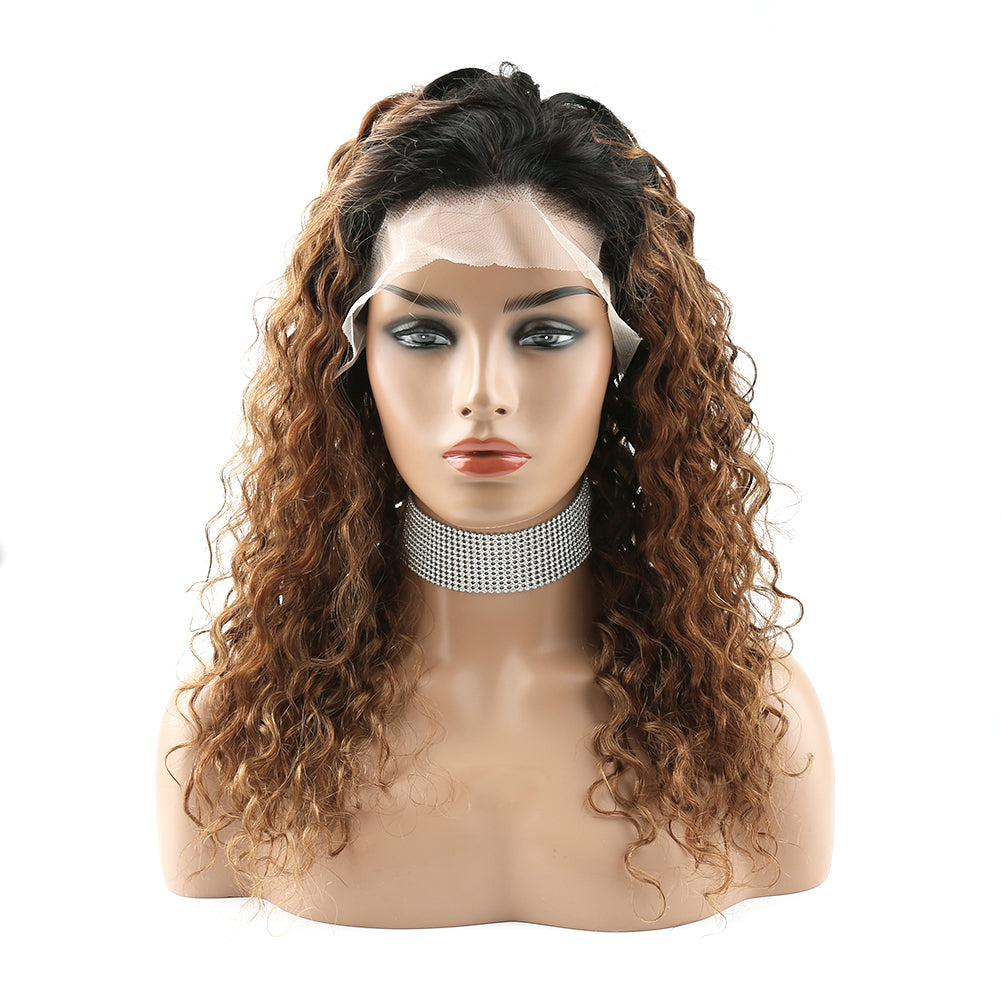#T1B/27 Lace Front Wig High Light Color Wig Water Wave