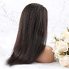 On Sale Kinky Straight Front Lace Wig