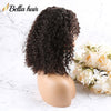 Full Lace Bob Wig Curly Wave with Bang