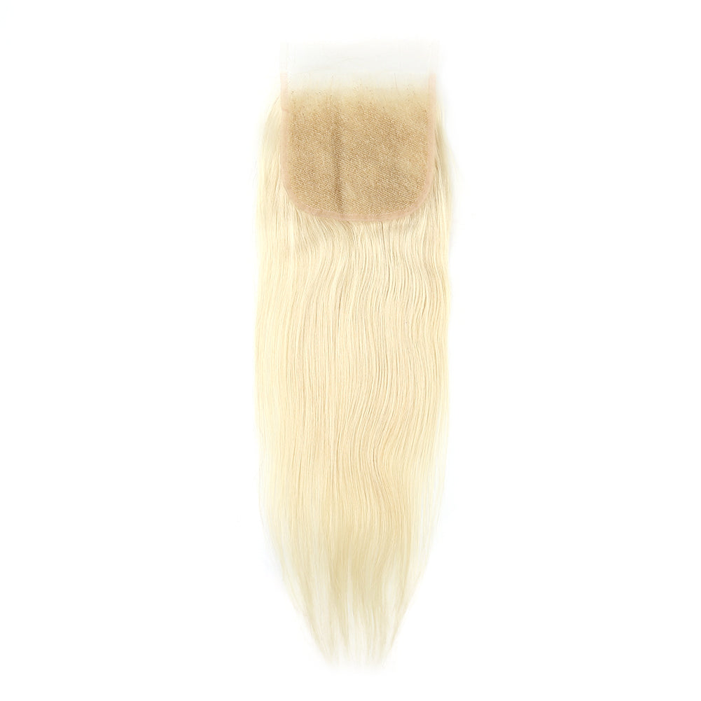 613 Blonde HD Lace Closure 5*5 Straight