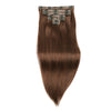 Dark Color 160G Seamless Clip-In Hair Extensions