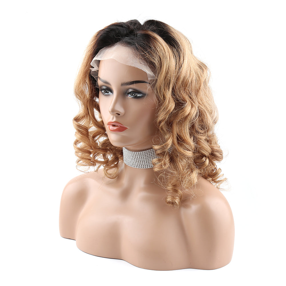 #T1B/27 Lace Front Wig High Light Color Wig Body Wave