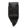 Dark Color 160G Seamless Clip-In Hair Extensions