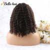 Full Lace Bob Wig Curly Wave with Bang