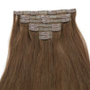 Dark Color 160G Seamless Clip-In Hair Extensions