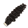 PU Tape In Hair Extensions Deep Wave