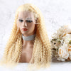 613 Blonde 13x6 Front Lace Wig Deep Wave