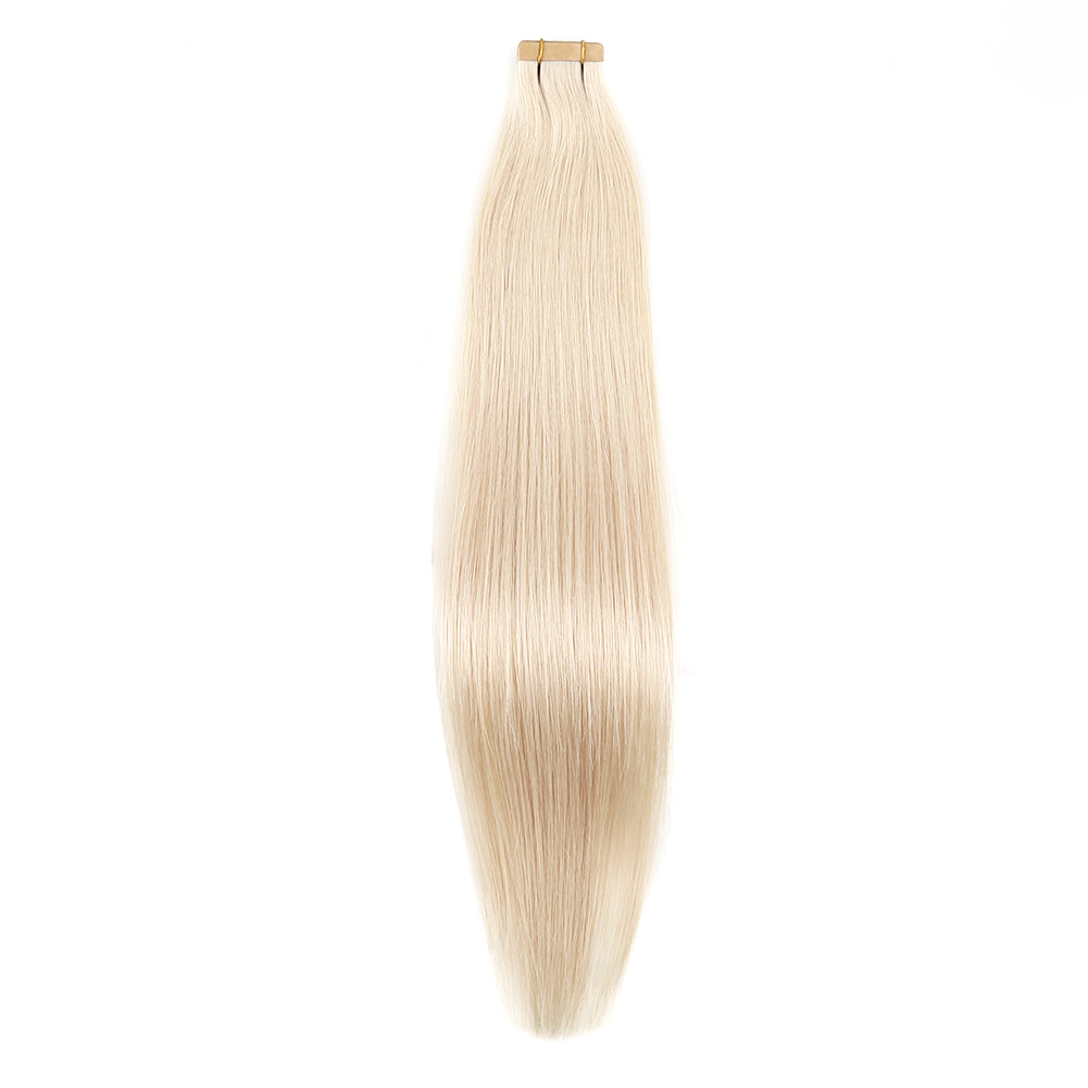 Premium PU Tape In Hair Extensions Straight #60