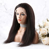On Sale Kinky Straight Front Lace Wig