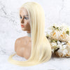 200% Density 613 Blonde 13x6 Full Frontal Lace Wig Straight