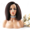 200% Density 13*4 Full Frontal Bob Wig Kinky Straight