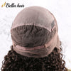 Full Lace Bob Wig Curly Wave with Bang