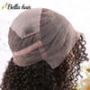 Full Lace Bob Wig Curly Wave with Bang