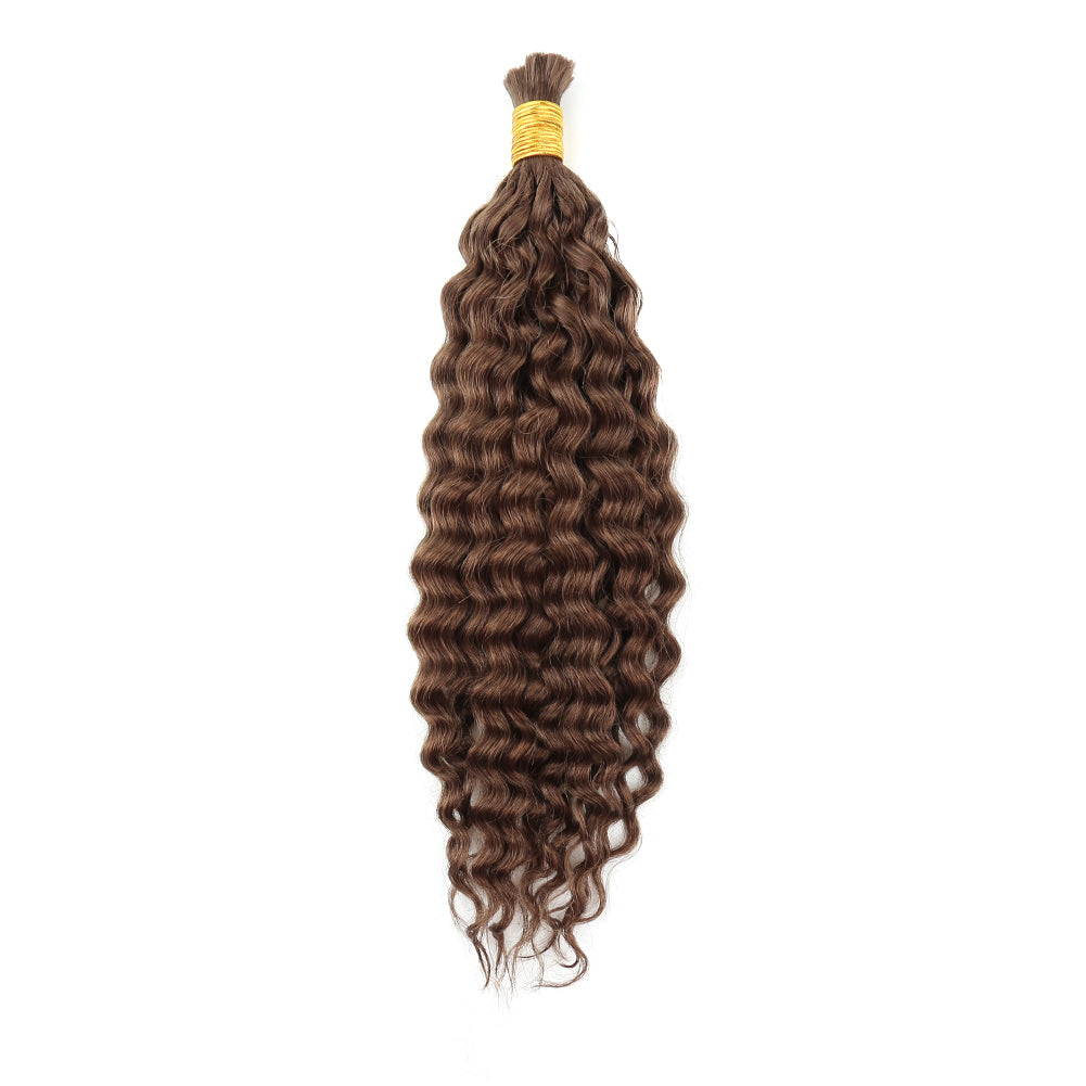 Braiding Virgin Human Hair  \ Bulk Hair Curly Wave #6