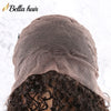 Full Lace Bob Wig Curly Wave with Bang