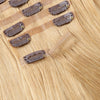 Light Color 160G Seamless Clip-In Hair Extensions