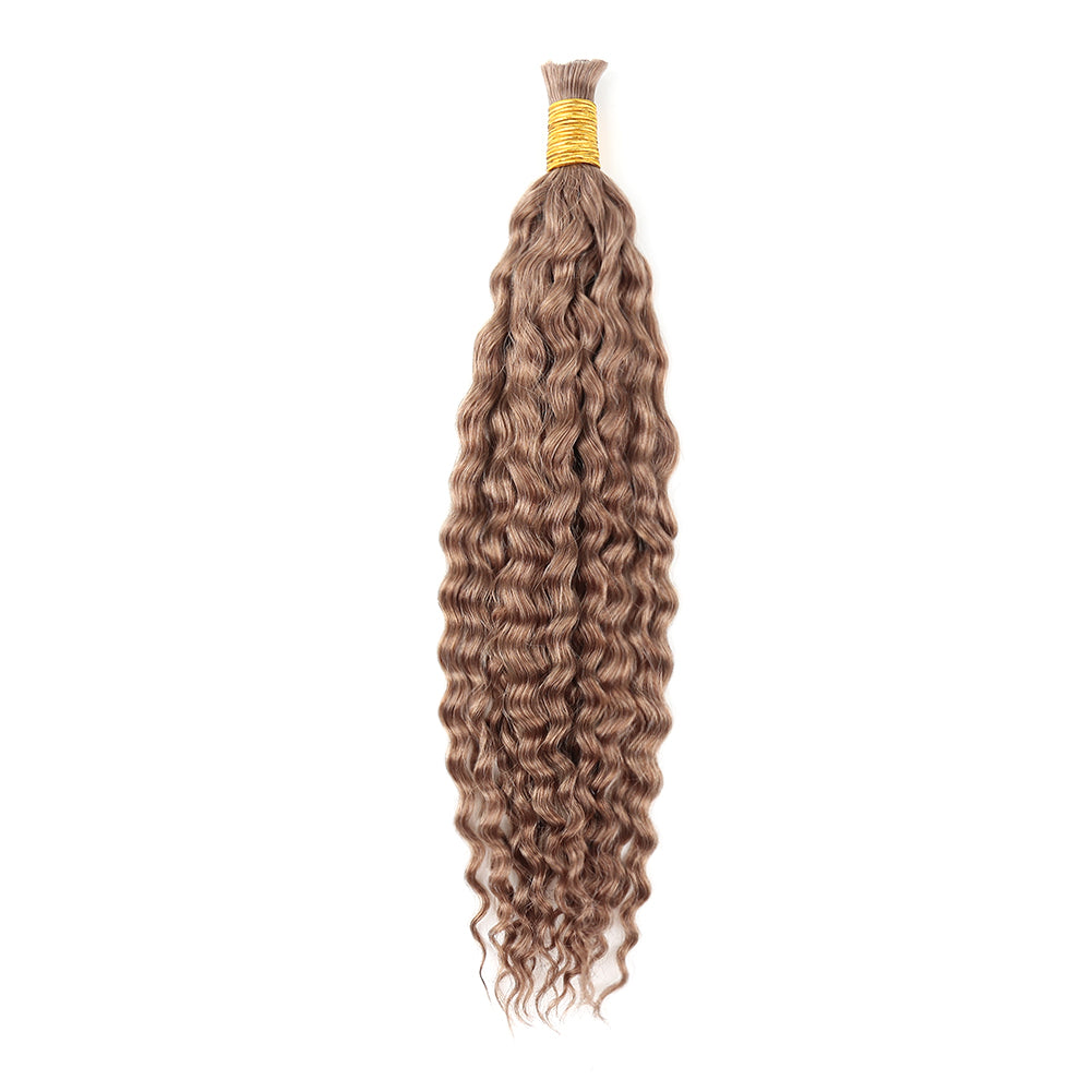 Braiding Virgin Human Hair  \ Bulk Hair Curly Wave #10