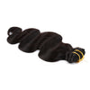 Natural Black 160G Clip-In Hair Extensions Body Wave