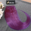 Virgin Hair Lace Closure Purple