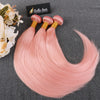 On Sale Pink Straight Hair Bundles