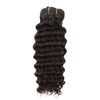 Clip-In Hair Extensions 160G Deep Wave Natural Black