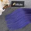 On Sale Blue Straight Hair Bundles