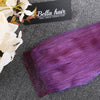 Virgin Hair Lace Closure Purple