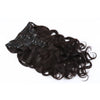 Natural Black 160G Clip-In Hair Extensions Body Wave