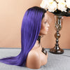 On Sale 150% Density Full Lace Wig #1B / Purple Color Straight - Bella Hair