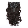 Natural Black 160G Clip-In Hair Extensions Body Wave