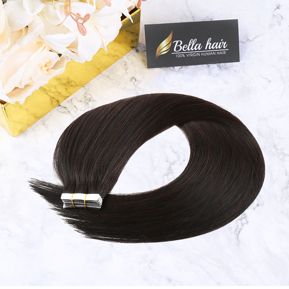 PU Tape In Hair Extensions Straight