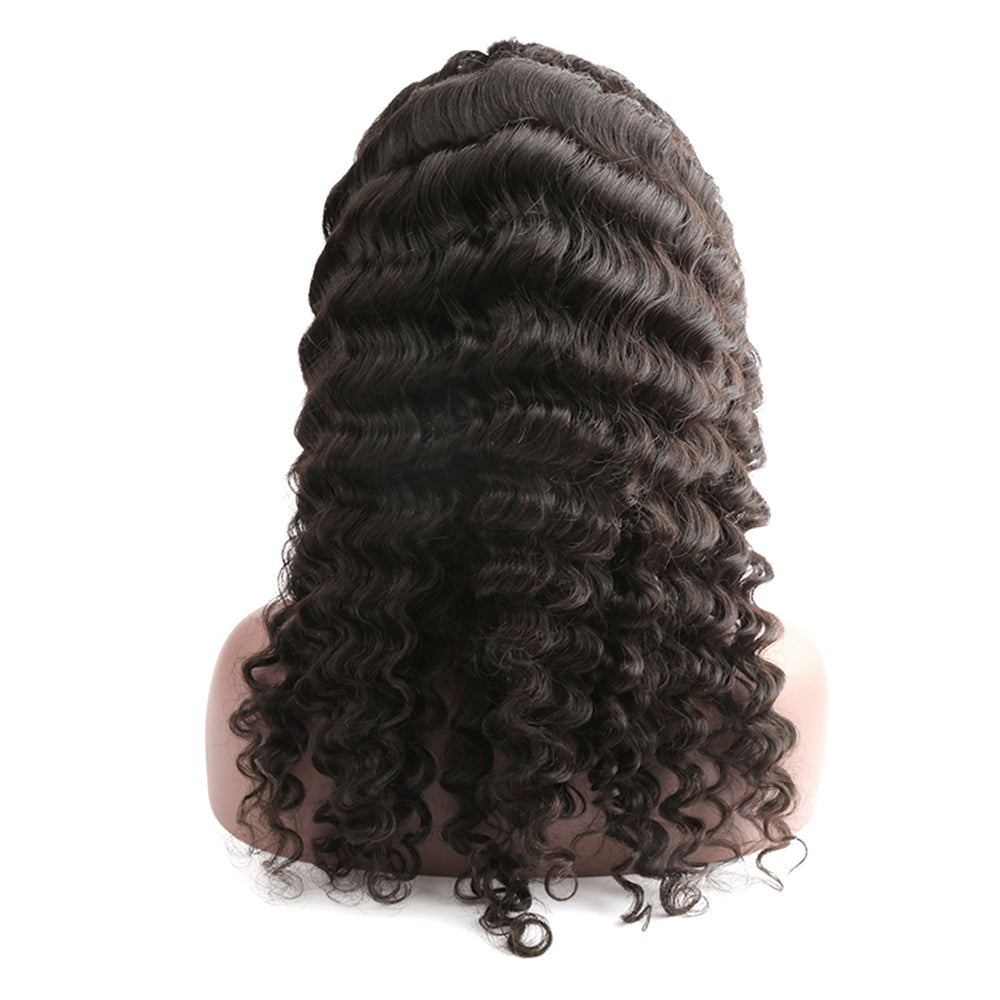 On Sale Deep Wave Front Lace Wig - Bella Hair
